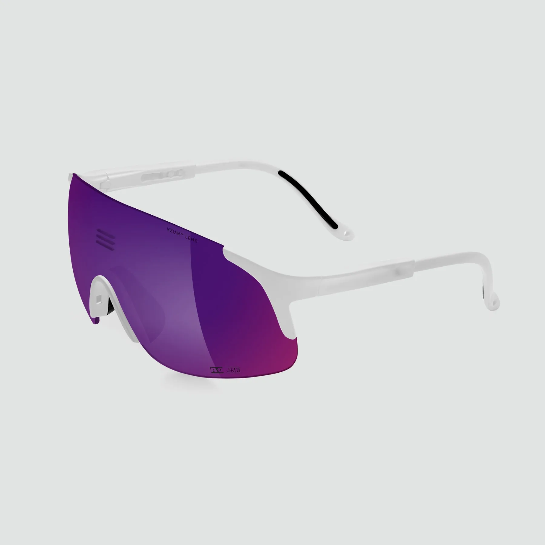 Jumbo Sunglasses - White VZUM™ Plasma