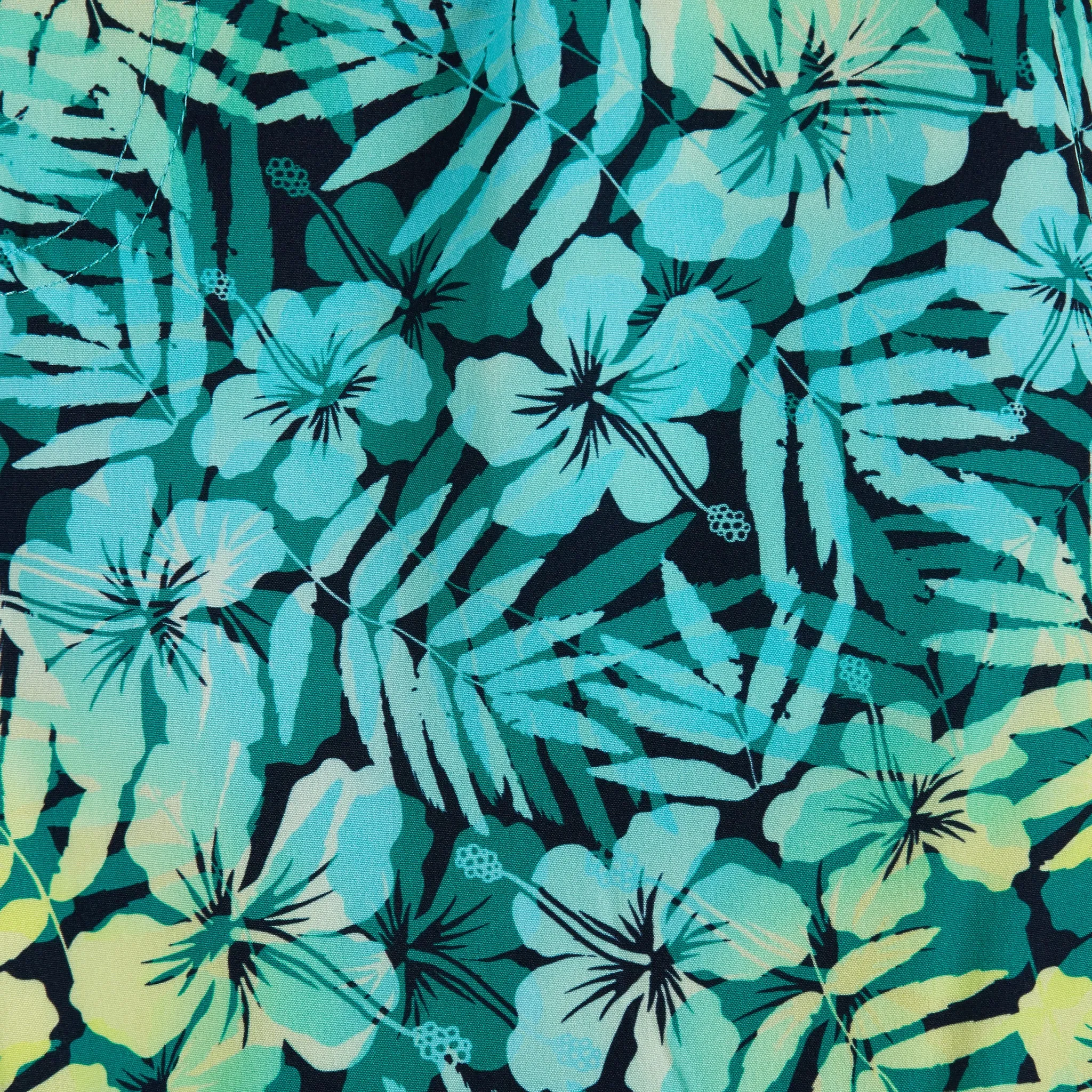 Kids Comfort Stretch Lined Boardshort | Tropical Print