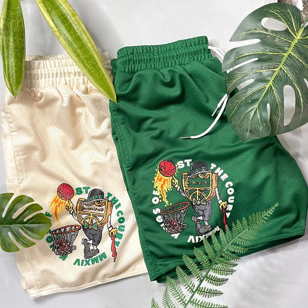 KOTC Beantown Basketball Shorts - Lucky Green