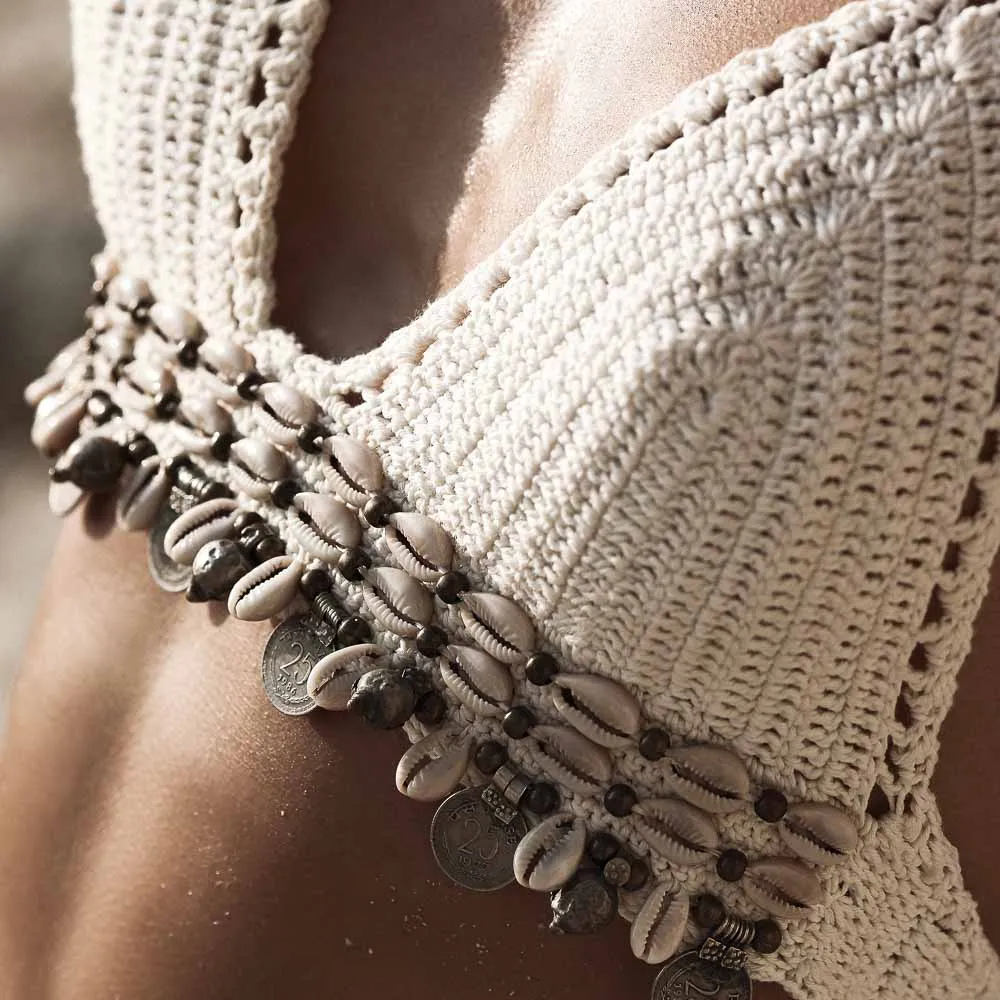 Kuchi Coin Bralette