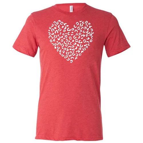 Leopard Heart Shirt Unisex