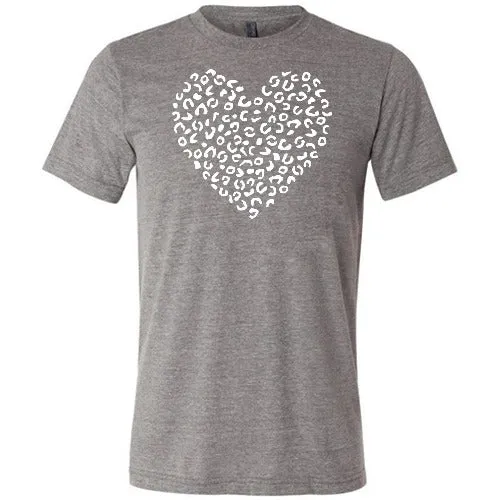 Leopard Heart Shirt Unisex