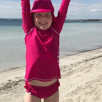 Magenta bikini bottoms