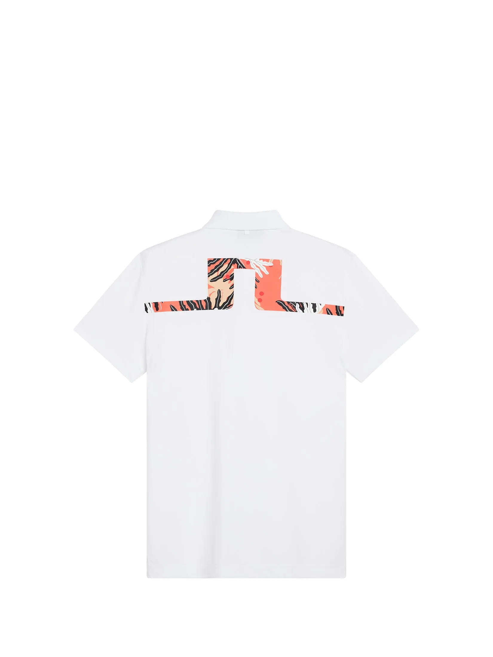 Martin  Regular Fit Polo / Paradise Monstera Coral