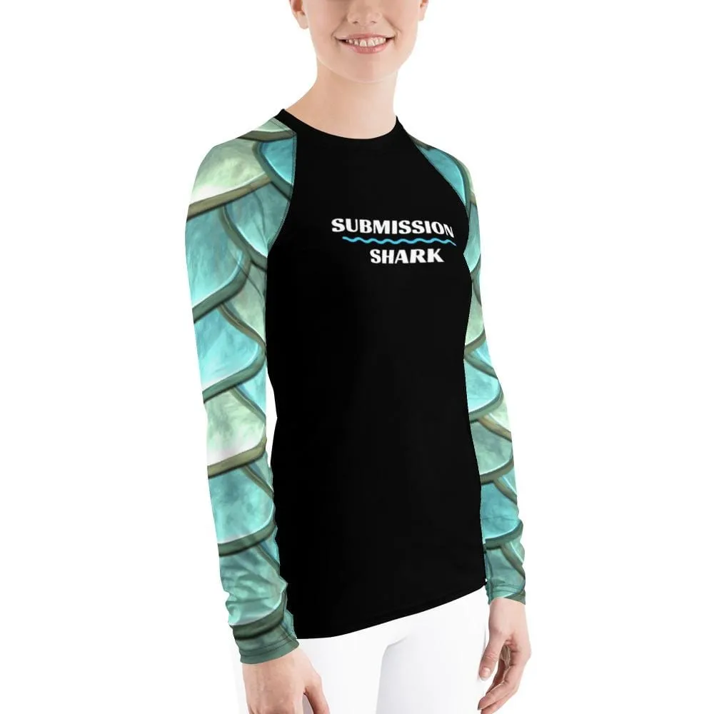 Mermaid Maiden ~ Women's Rash Guard