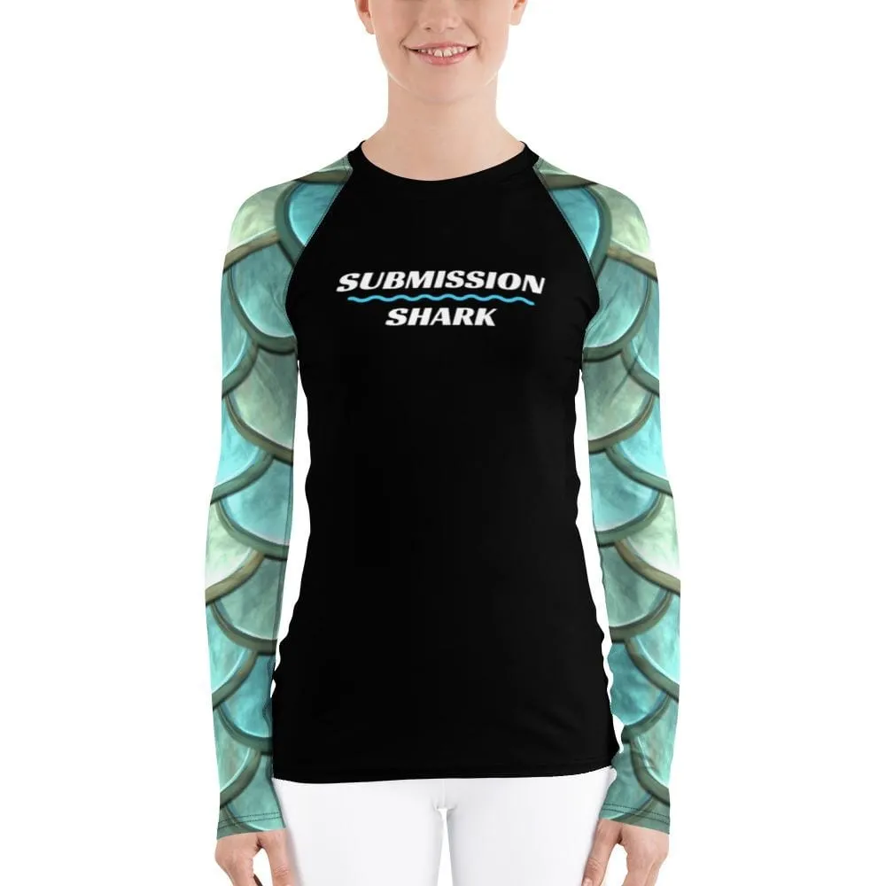 Mermaid Maiden ~ Women's Rash Guard