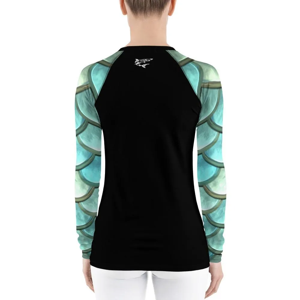 Mermaid Maiden ~ Women's Rash Guard