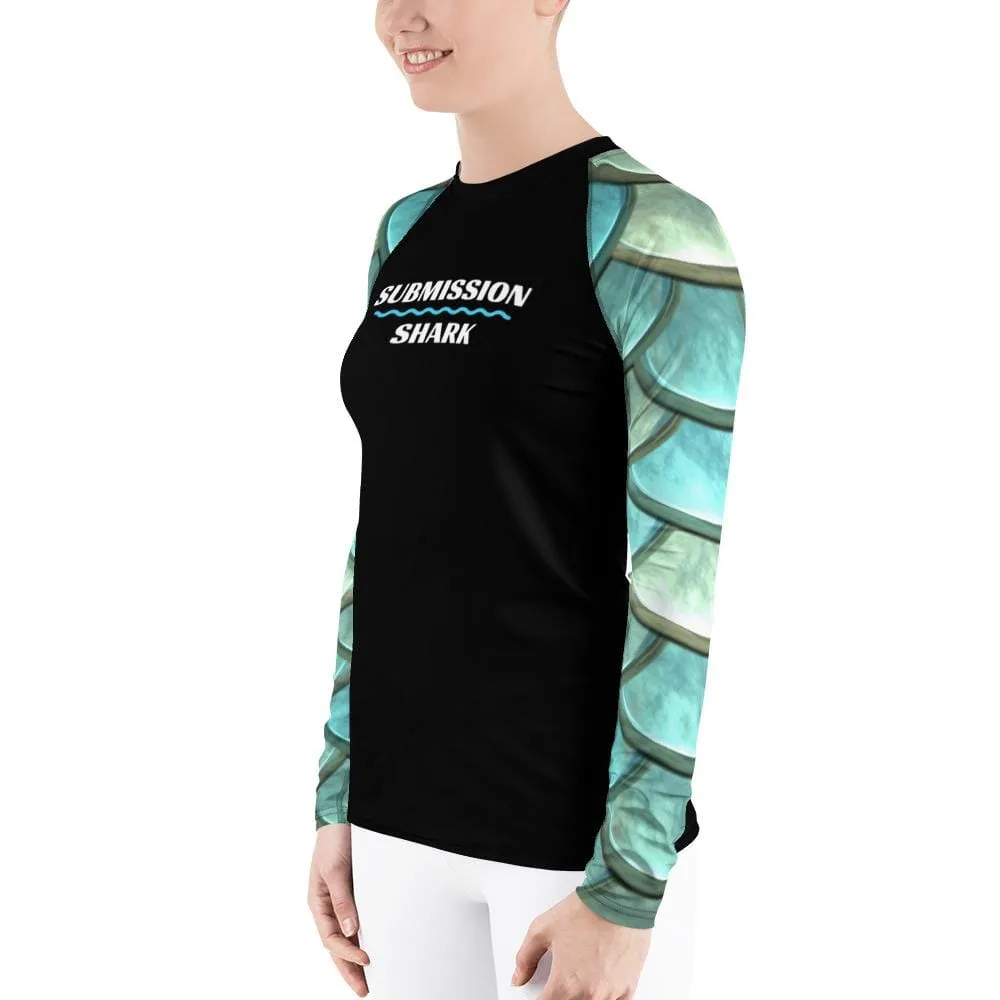 Mermaid Maiden ~ Women's Rash Guard
