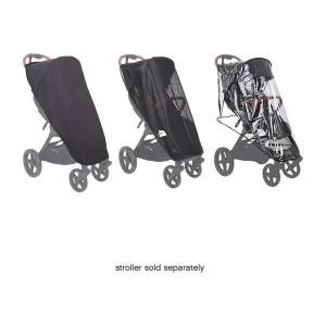 Mountain Buggy Nano Urban All Weather Cover Set, Black