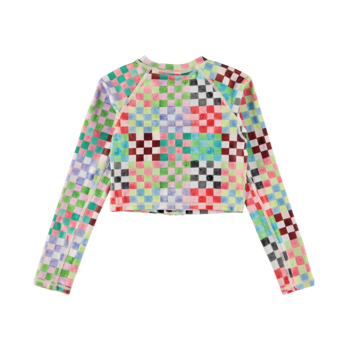Nellie Check Rash Guard