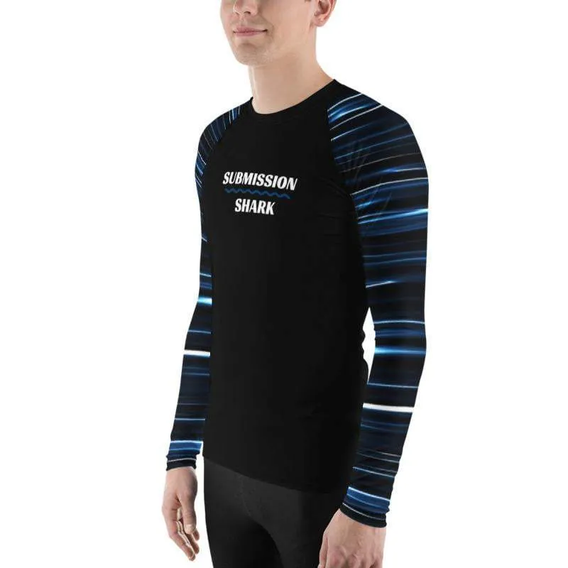 Neptune Nights ~ Men's BJJ Rash Guard *