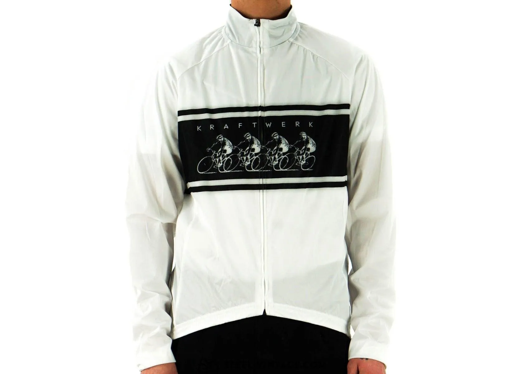 New Kraftwerk Tour de France Rainjacket White