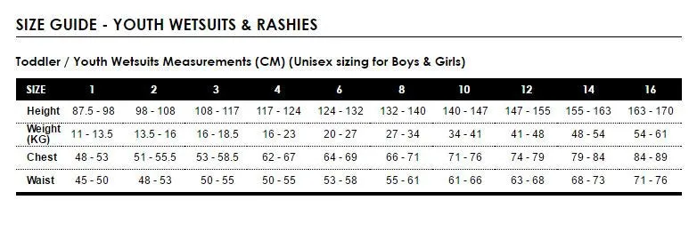 O'Neill girls rash tops - berry black long