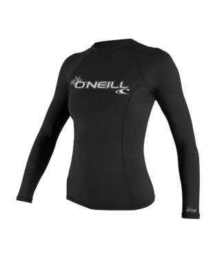 O'Neill Women's Basic Skins Long Sleeve Rash Guard