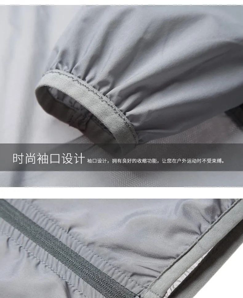 Outdoors Windbreaker Summer Thin Anti-UV Sunscreen Jacket