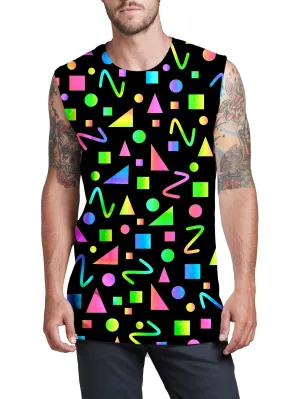 Party Geometric Men's Muscle Tank