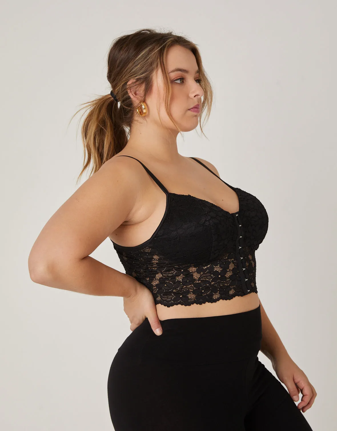 Plus Size Alexandria Lace Bralette
