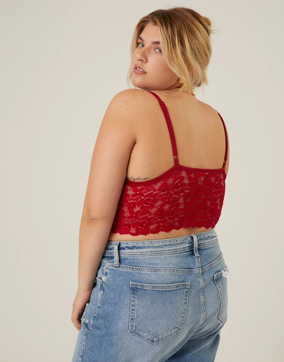 Plus Size Alexandria Lace Bralette