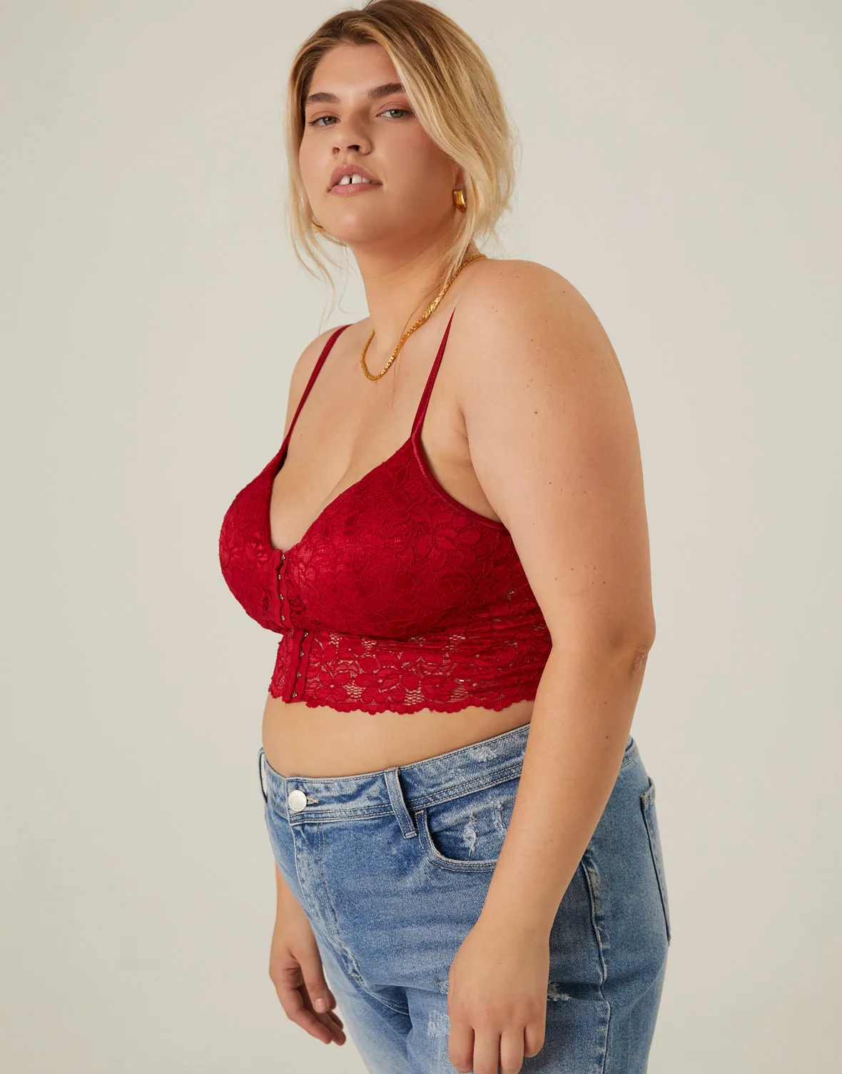 Plus Size Alexandria Lace Bralette