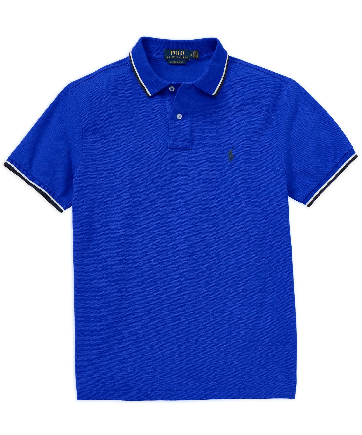 Polo Ralph Lauren Short Sleeve Tipped Mesh Polo Knit Shirt