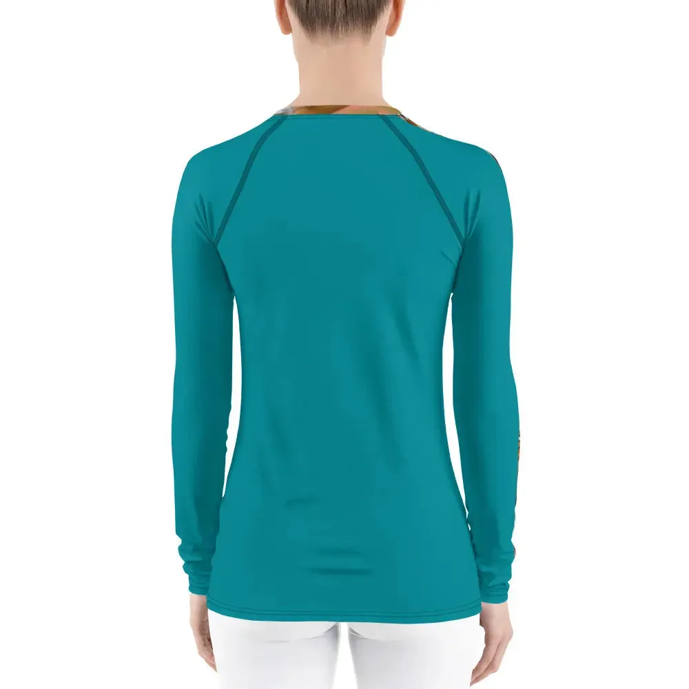 "Summer Spin" Collection - Women's Rash Guard