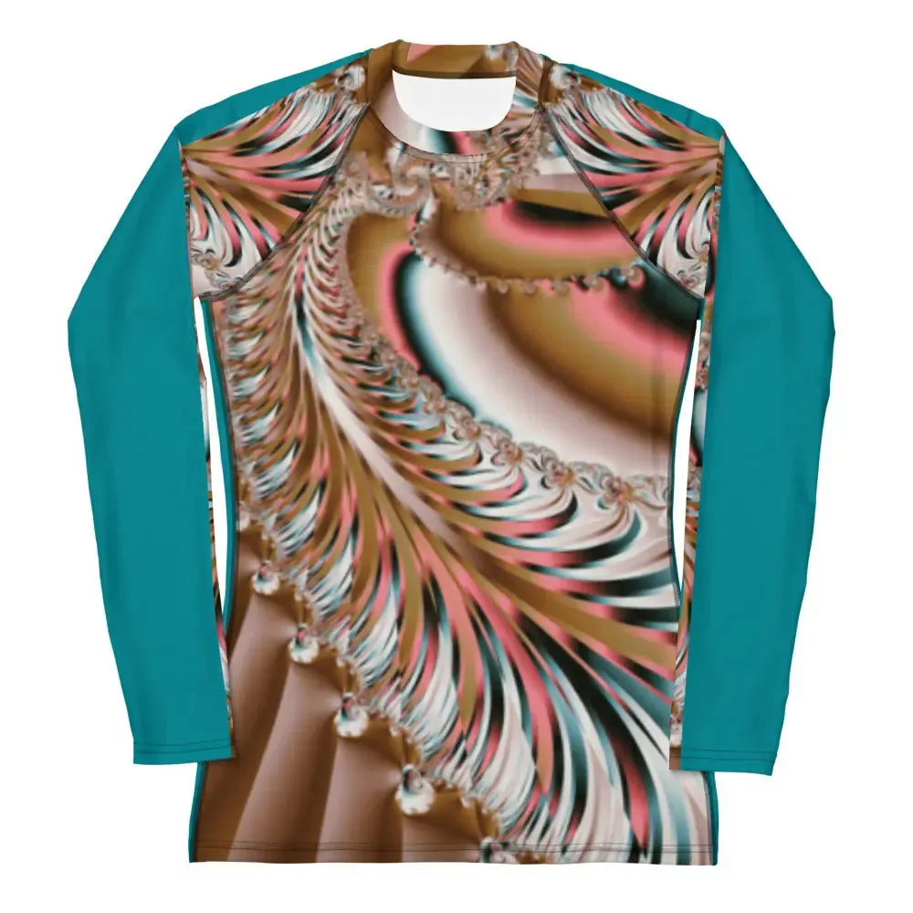 "Summer Spin" Collection - Women's Rash Guard