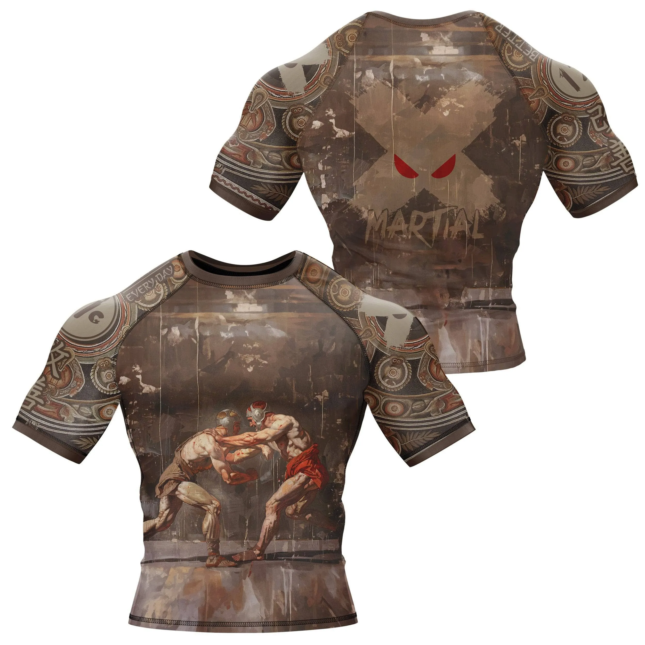 Roman Gladiatorial BJJ Rash Guard
