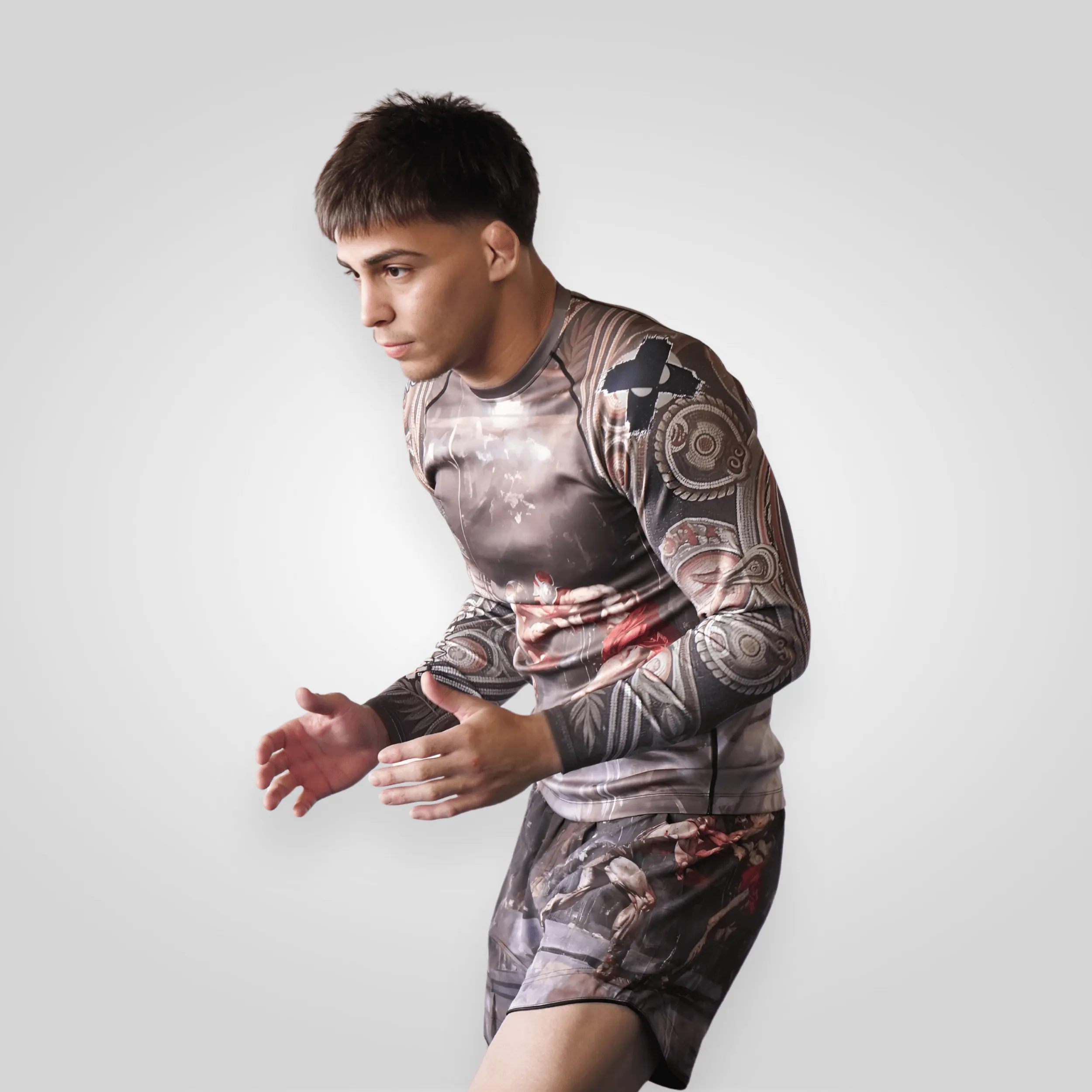 Roman Gladiatorial BJJ Rash Guard