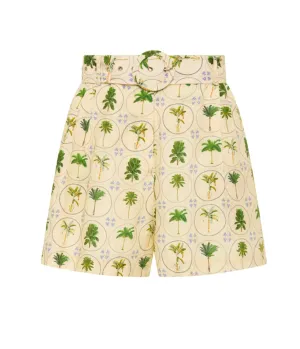 Rummy Shorts in Tropical Palms