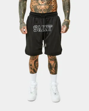 Saint Morta Workshop Basketball Shorts Black/White