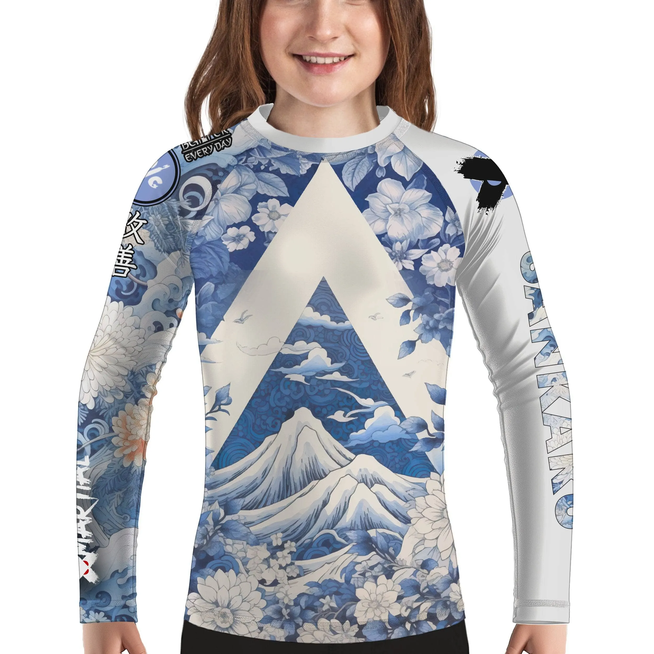 Sankaku Kids BJJ Rash Guard