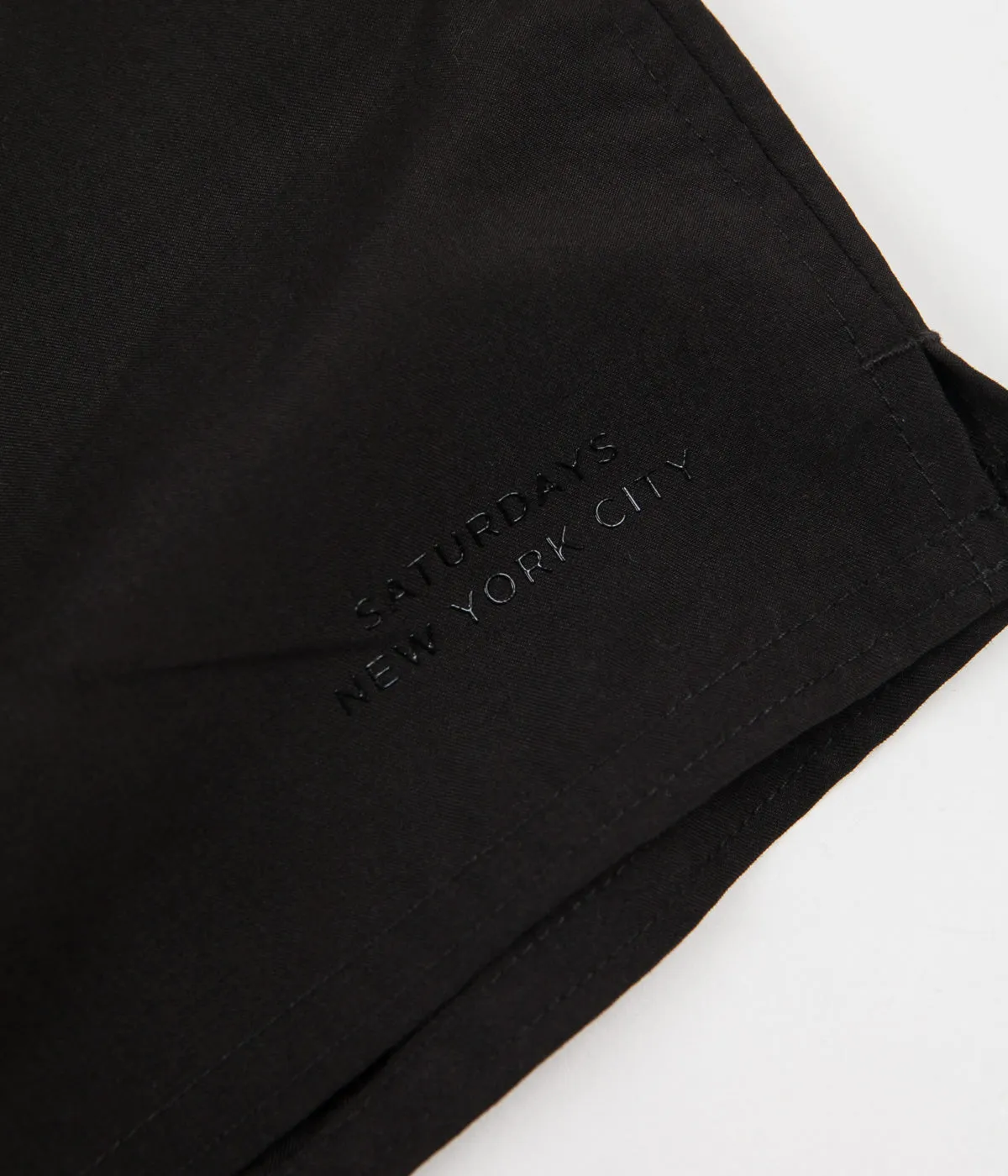 Saturdays NYC Timothy Swim Shorts - Black