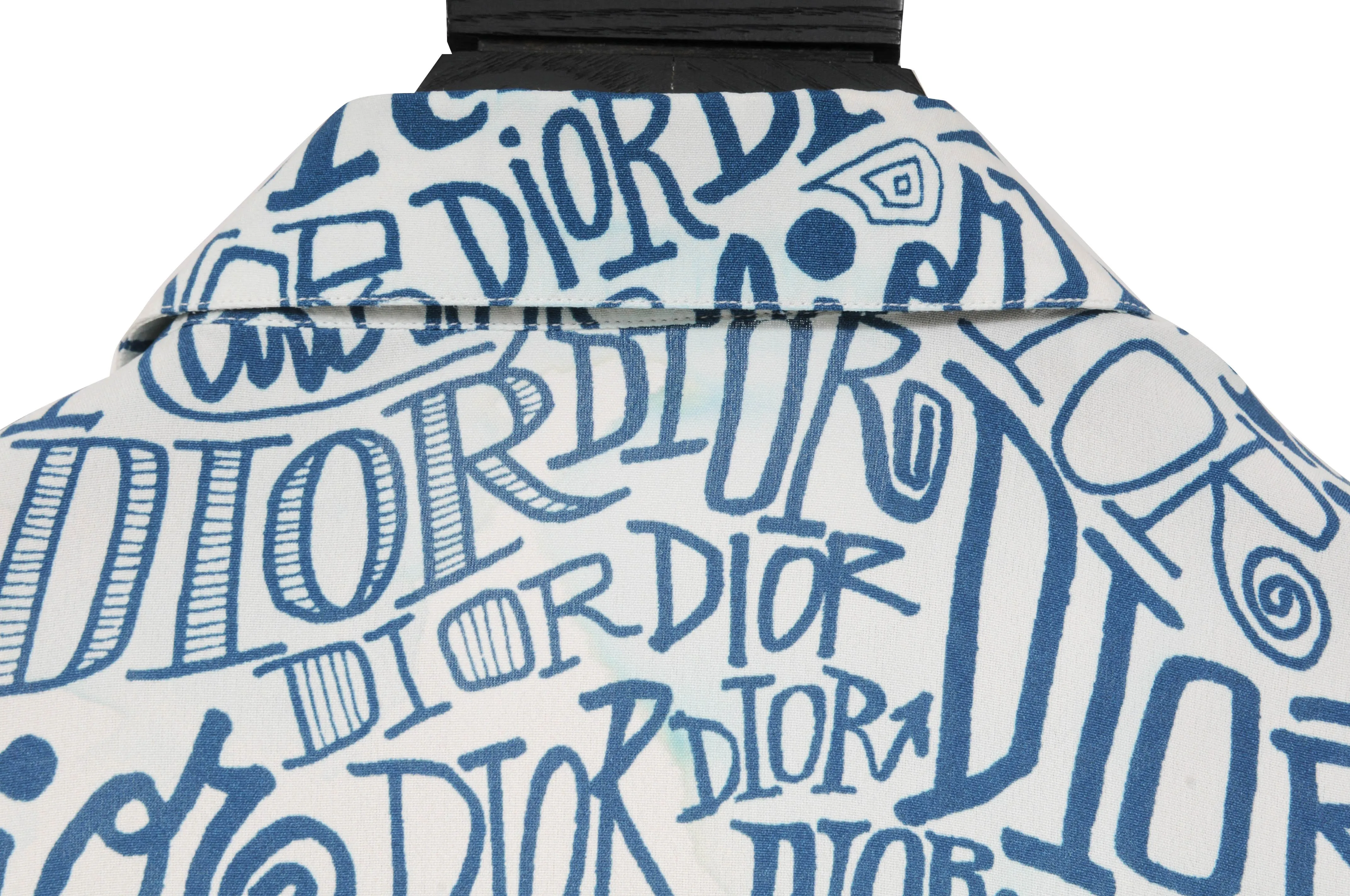 SHAWN x Dior All Over Print Silk Button Down