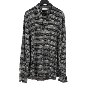 Skeleton Printed Viscose Shirt