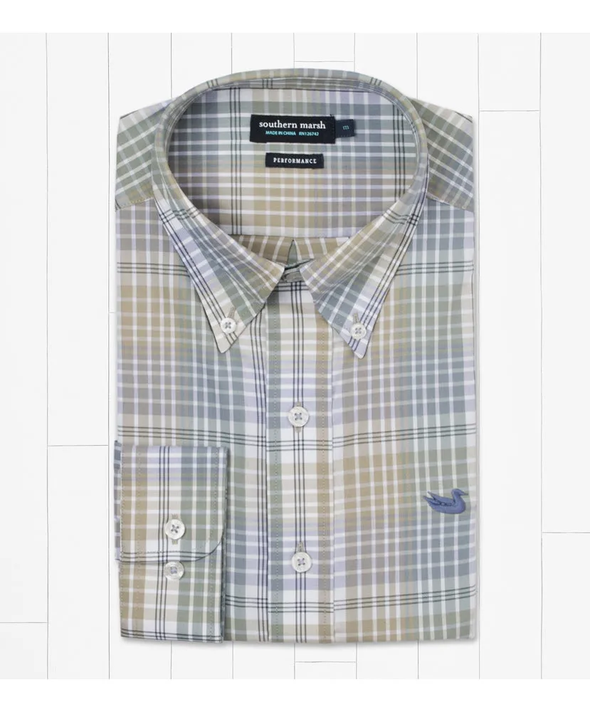 Southern Marsh - Bayamon Performance Dress Shirt