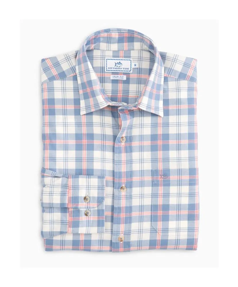 Southern Tide - Oak Harbor Plaid Sportshirt Trim