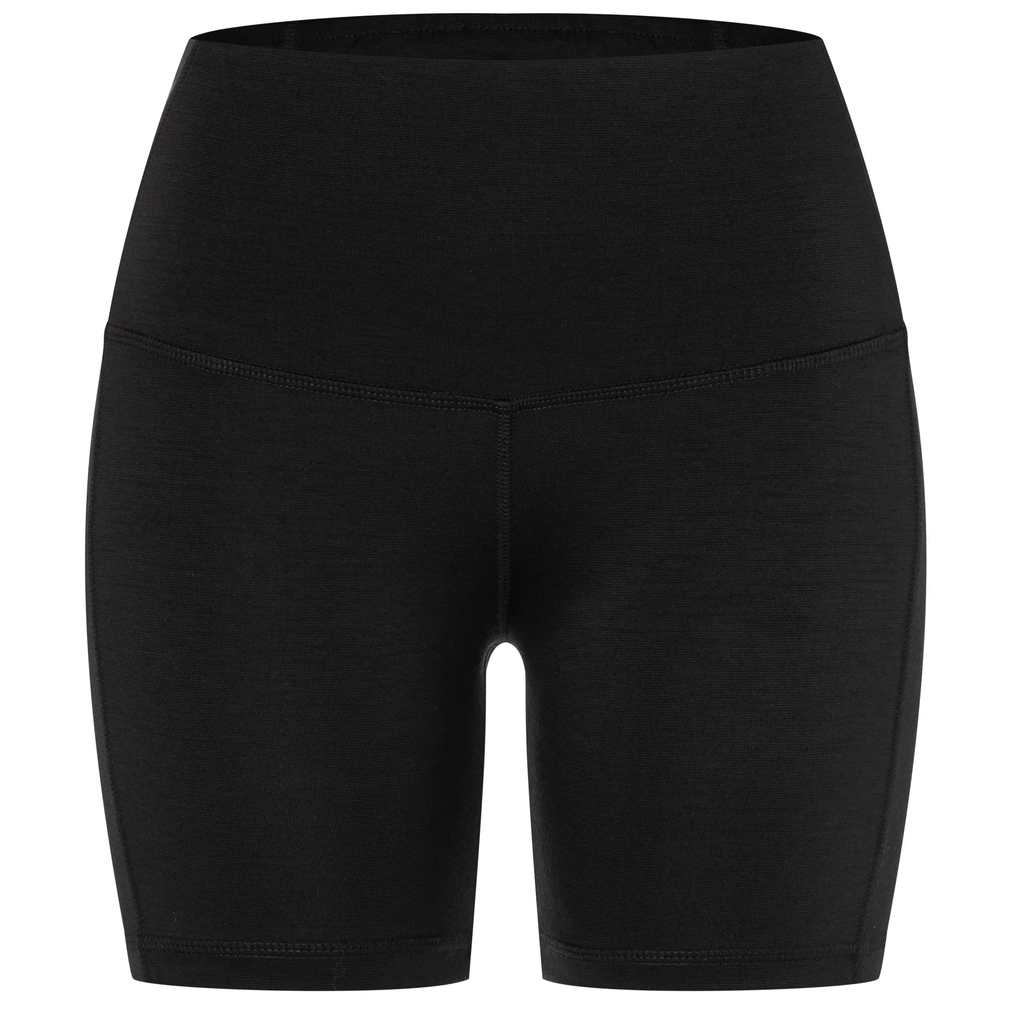 super.natural Women&#x27;s Liquid Flow Shorts Jet Black | Buy super.natural Women&#x27;s Liquid Flow Shorts Jet Black here | Outnorth