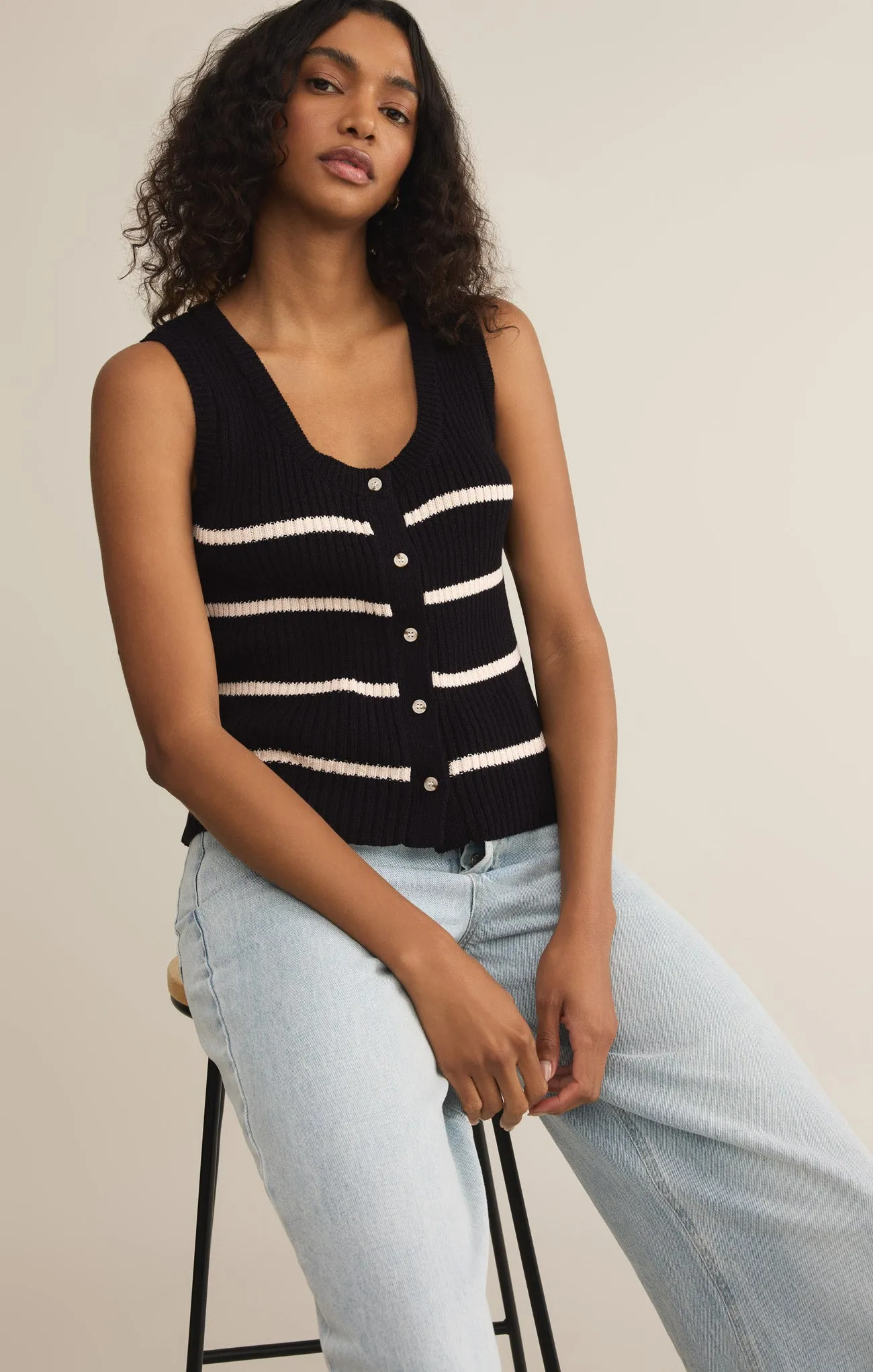 Sycamore Stripe Sweater Vest