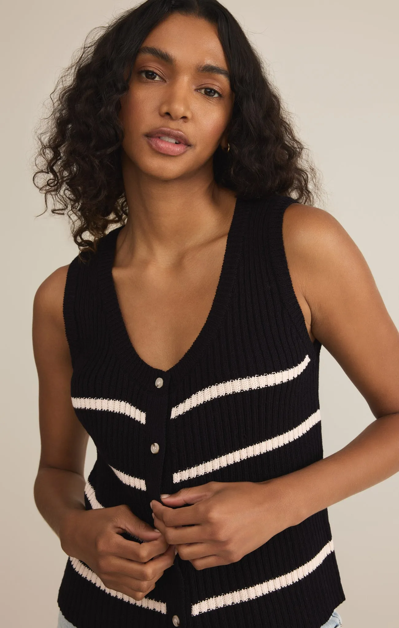 Sycamore Stripe Sweater Vest
