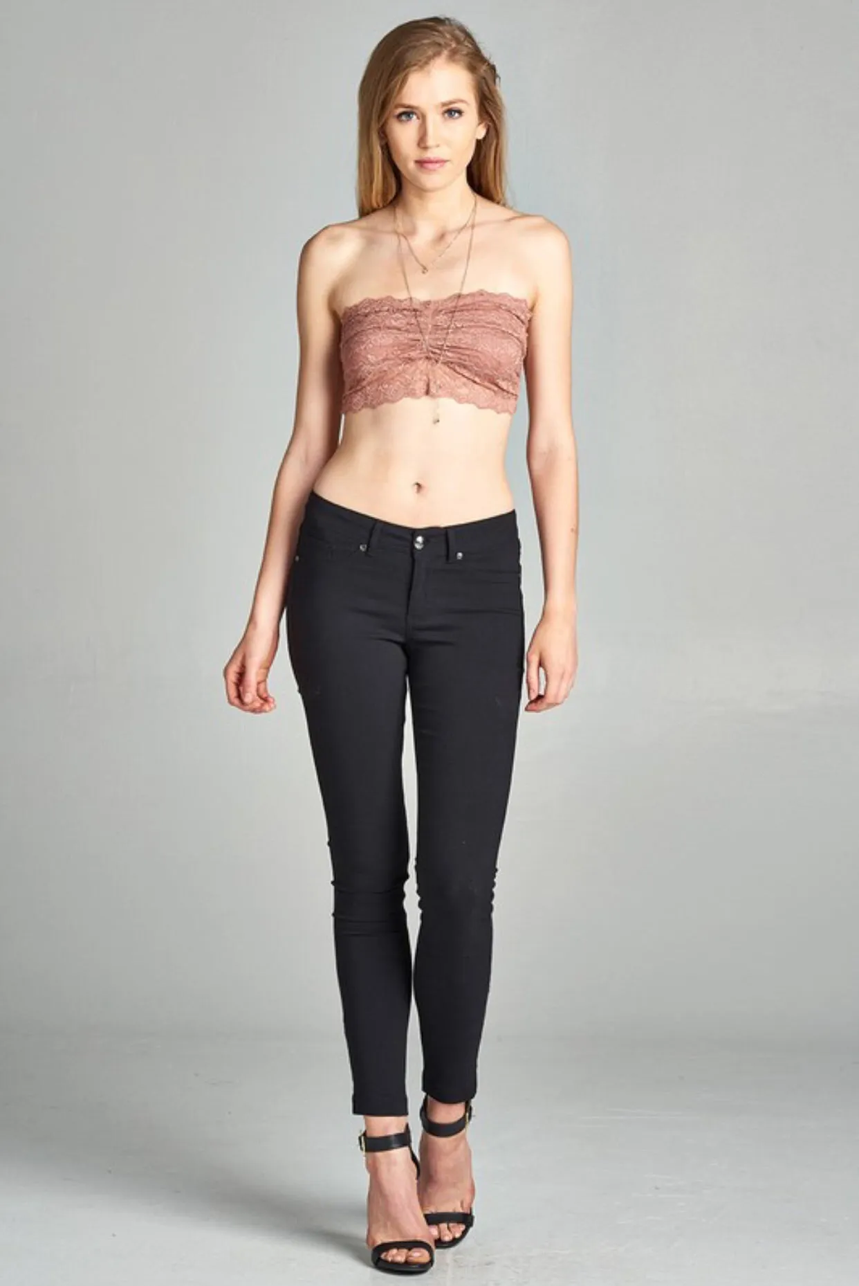 TEASE ME Lace Bandeau Bralette