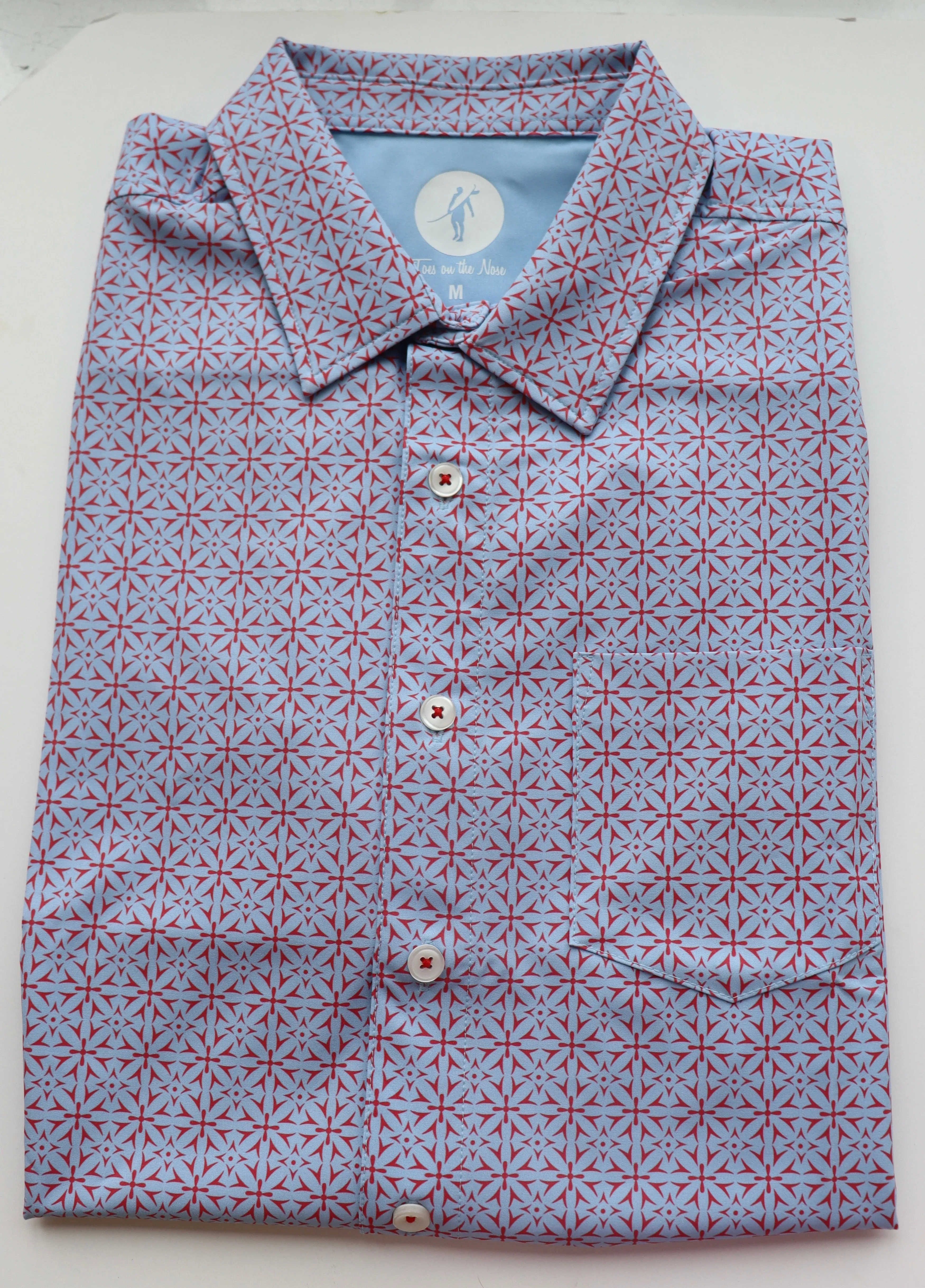 Toes on the Nose Golden State SS Button Up (3 Colors)