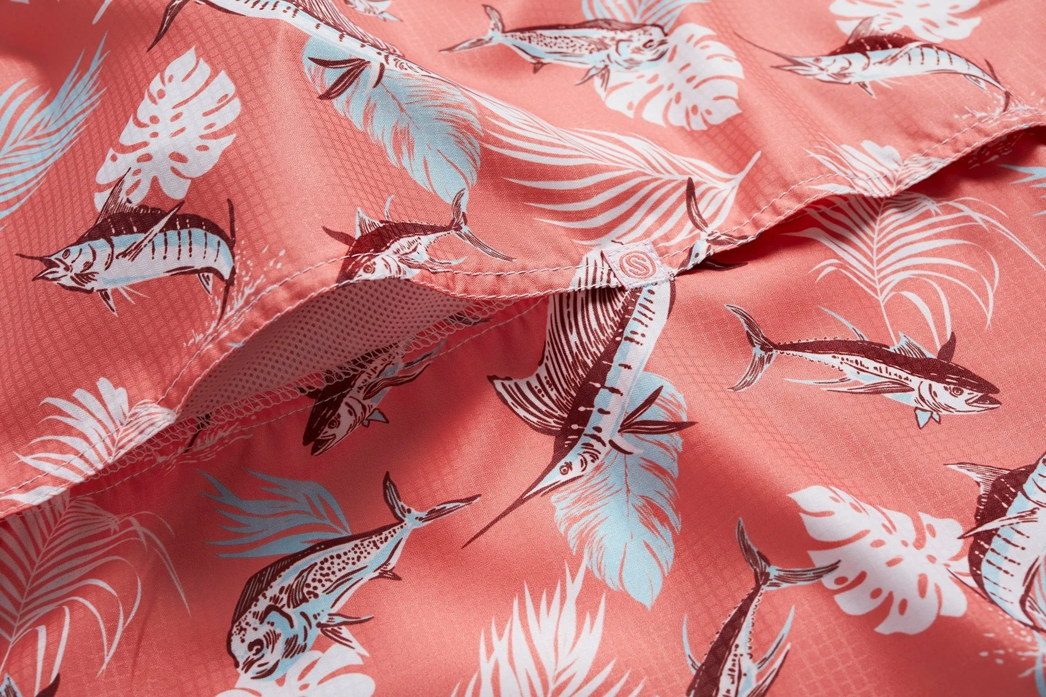 Tropical Slam Button Down
