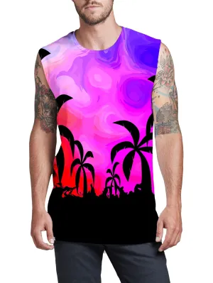 Tropical Twilight Men's Muscle Tank