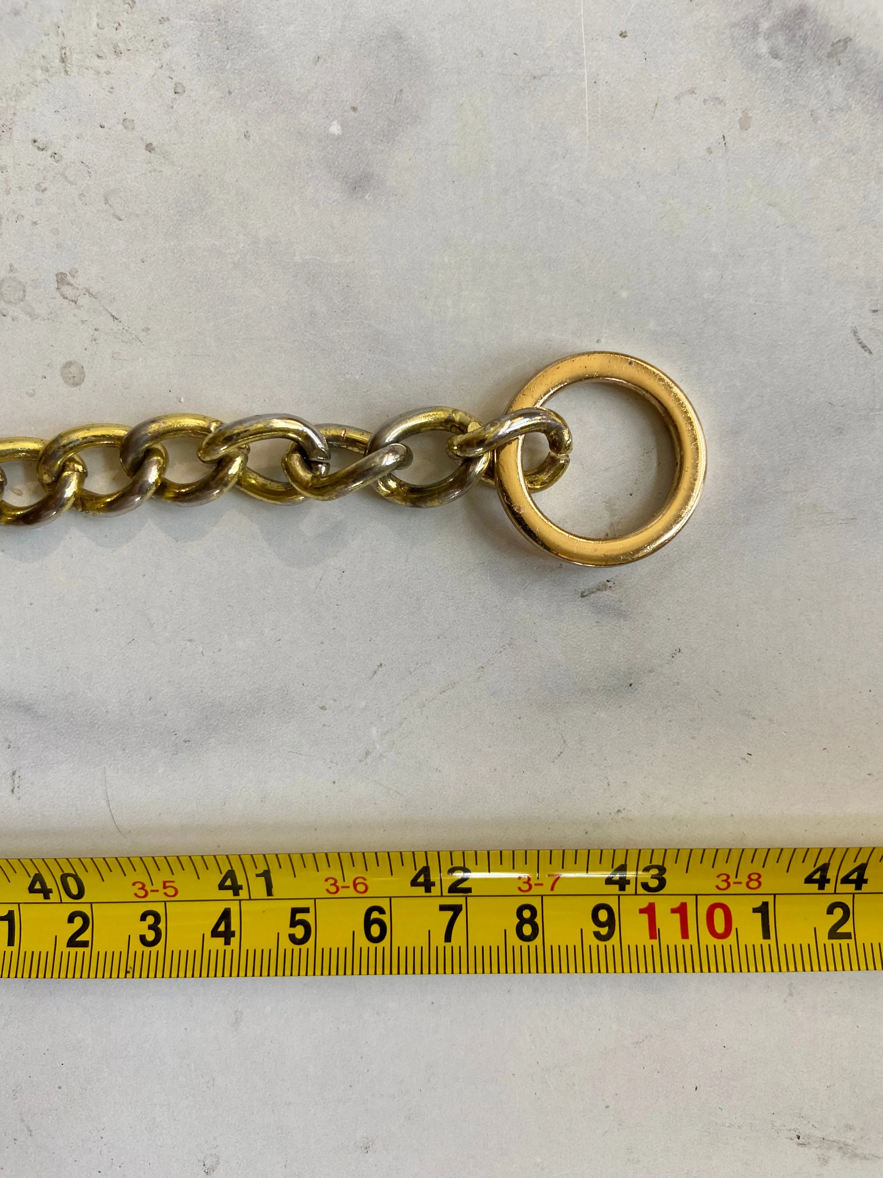 Two colors tone waist belt