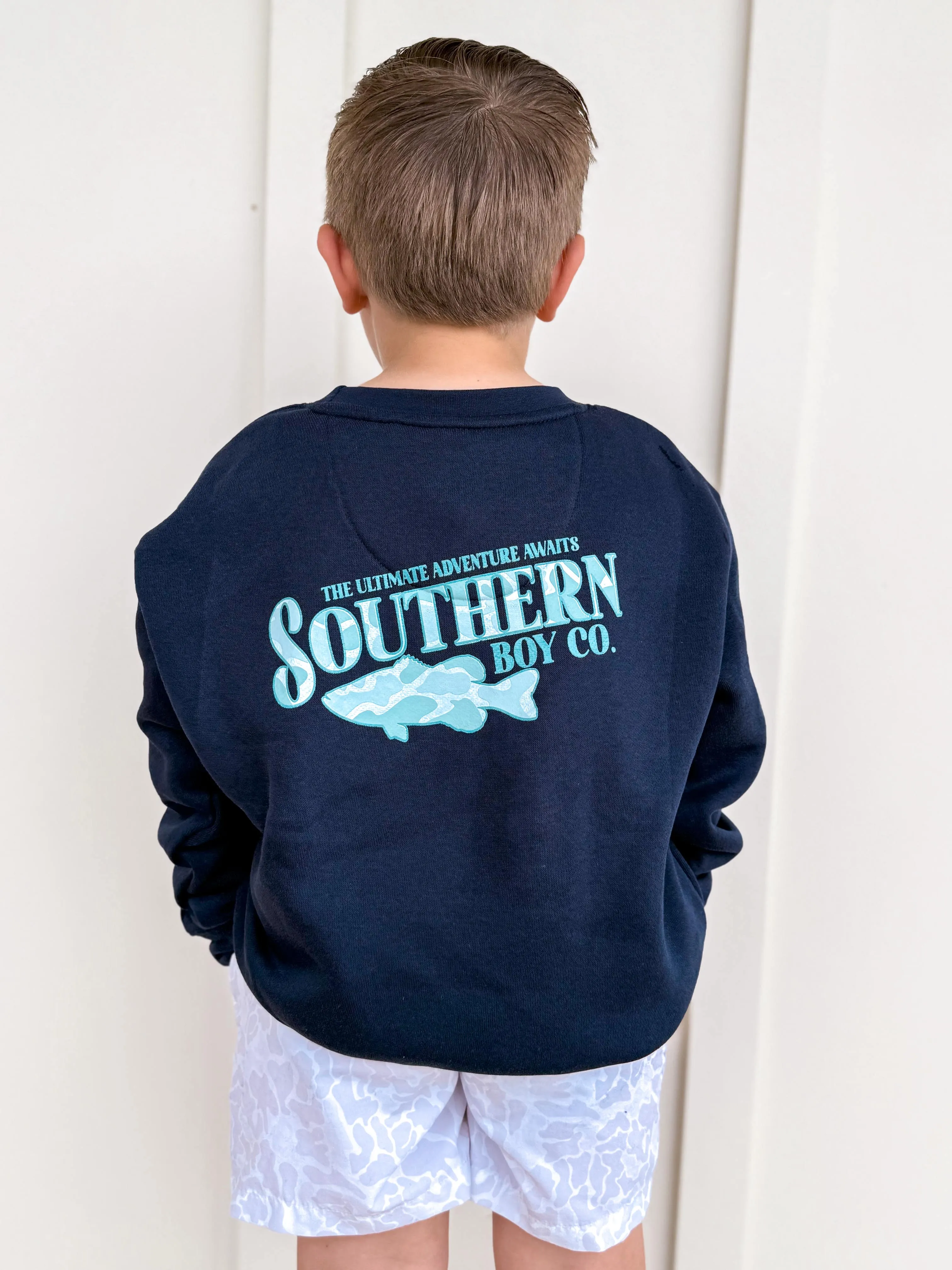 Ultimate Adventure Awaits Boys Fleece Sweatshirt