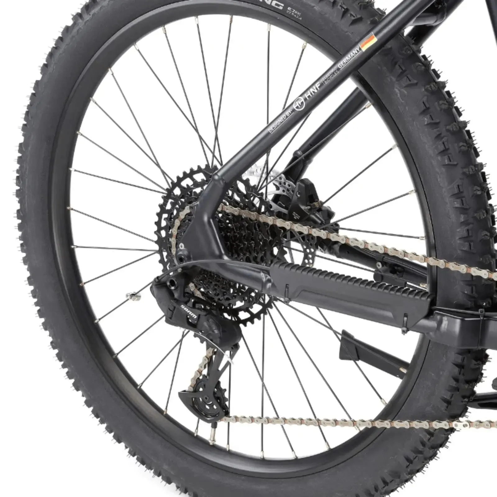 Viking Pro Electric Mountain Bike Black 250W/600Wh