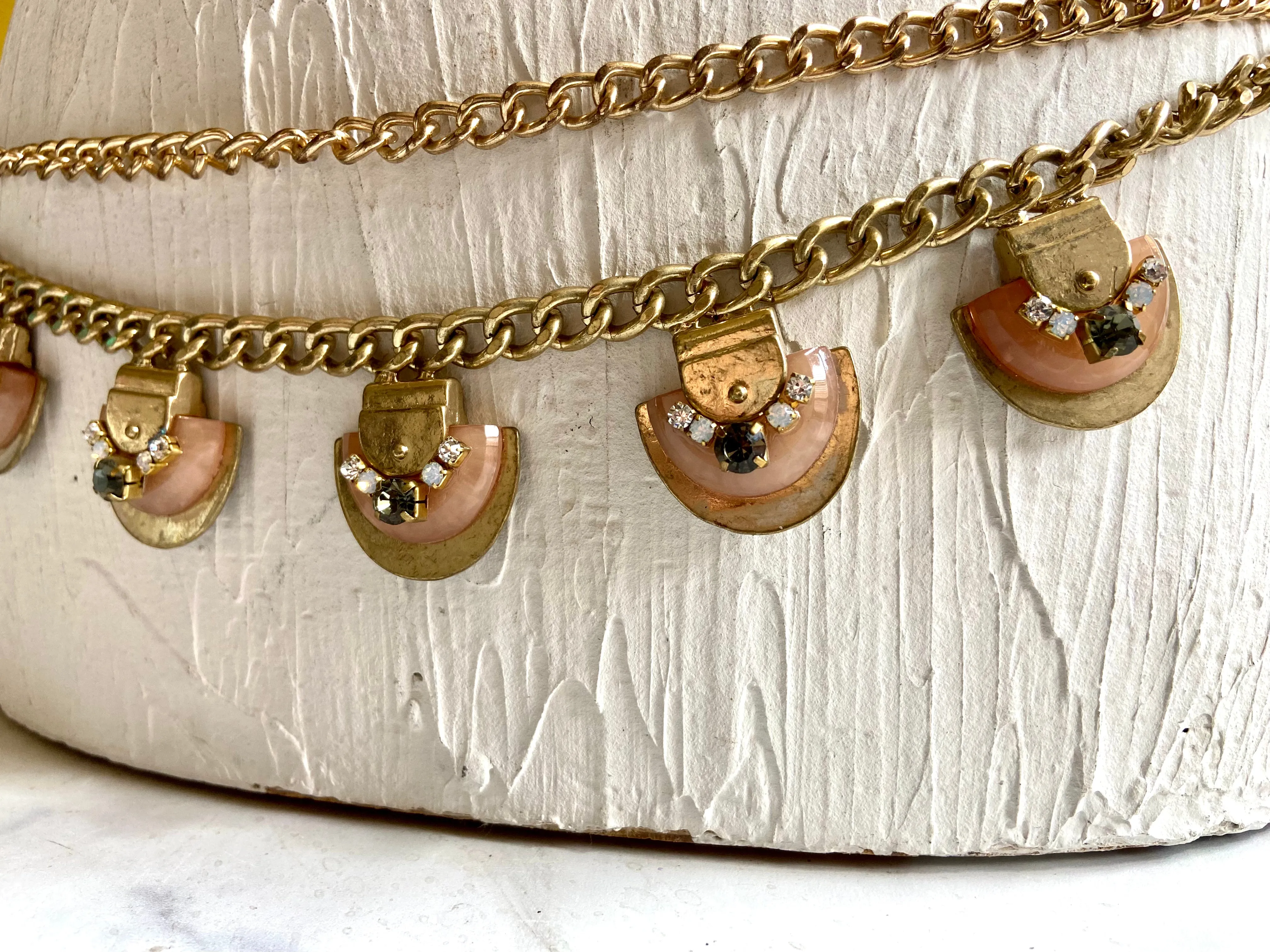 Vintage chain belt