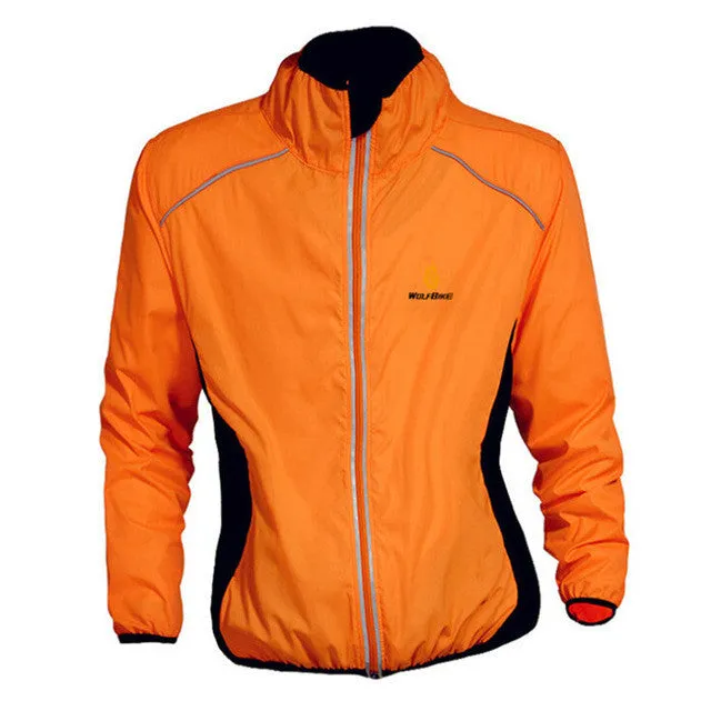 WOLFBIKE Windproof Bicycle Jackets Bicicleta Ciclismo Maillot Men Sportswear Jersey Dust Rain Coat MTB Cycling Raincoat Clothing