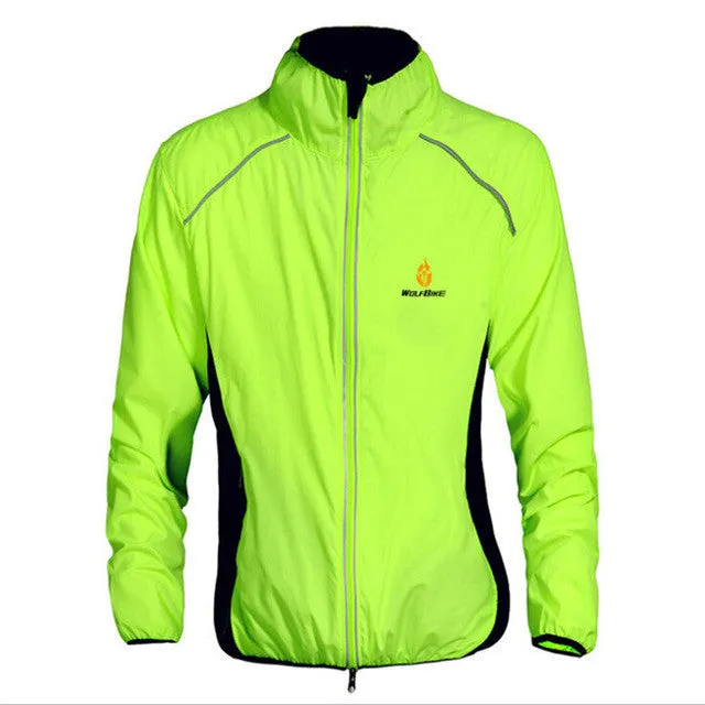 WOLFBIKE Windproof Bicycle Jackets Bicicleta Ciclismo Maillot Men Sportswear Jersey Dust Rain Coat MTB Cycling Raincoat Clothing