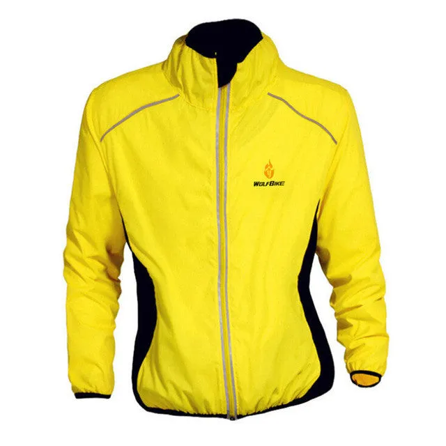 WOLFBIKE Windproof Bicycle Jackets Bicicleta Ciclismo Maillot Men Sportswear Jersey Dust Rain Coat MTB Cycling Raincoat Clothing
